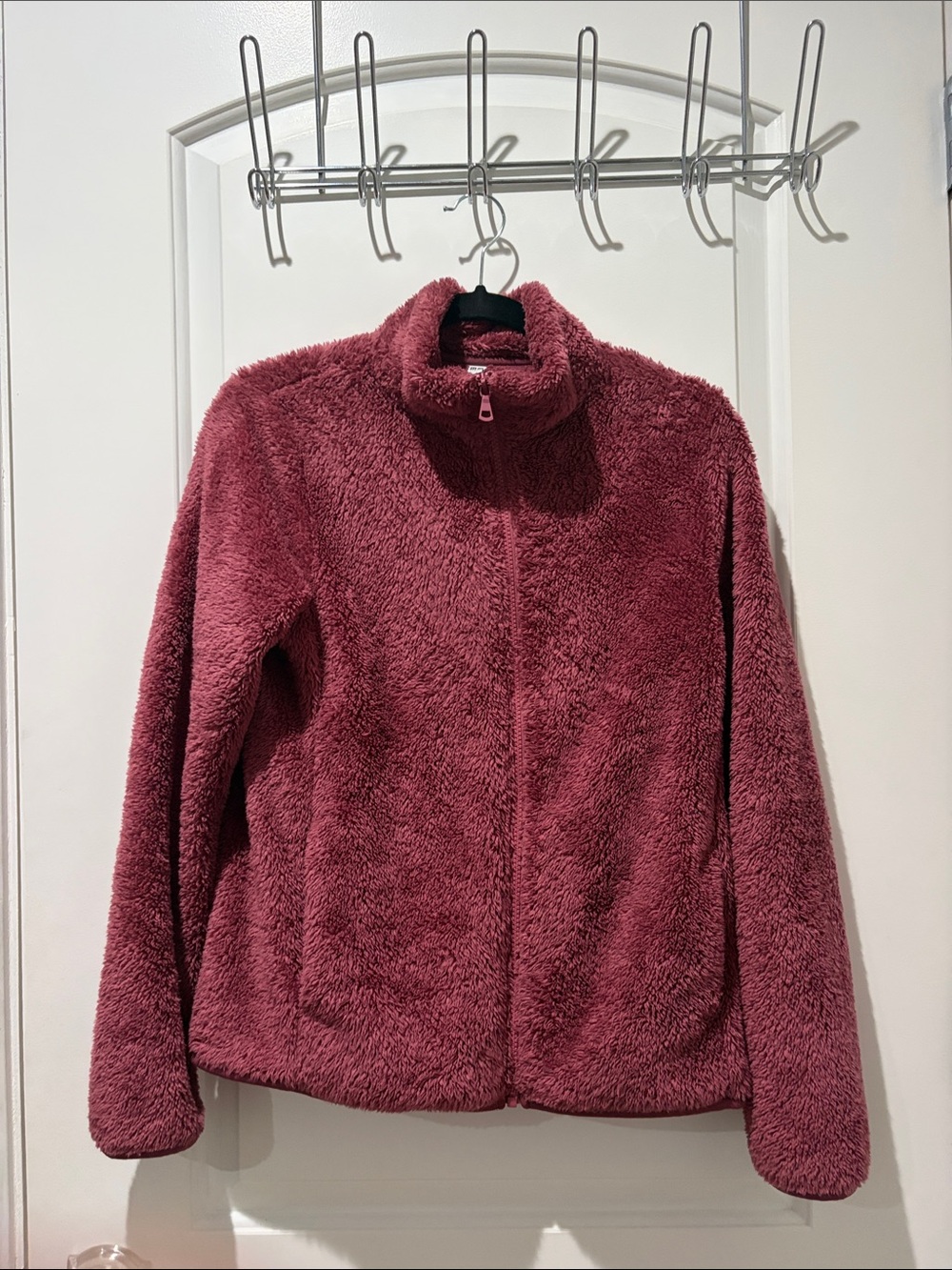 Uniqlo fuzzy jacket